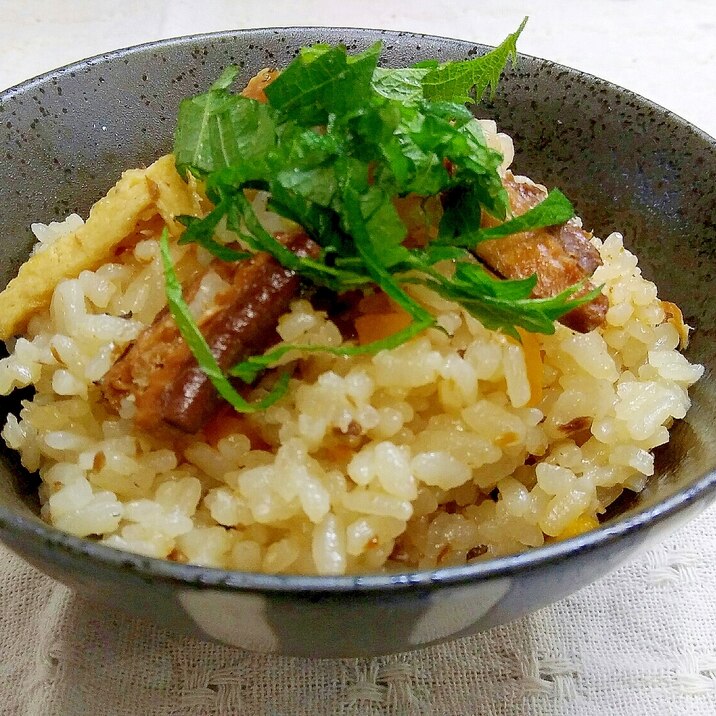 超簡単！節約！美味しい！さんま缶の炊き込みご飯♪